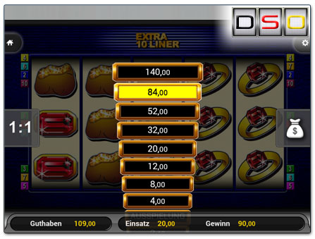 Extra 10 Liner im SunnyPlayer Handy Casino