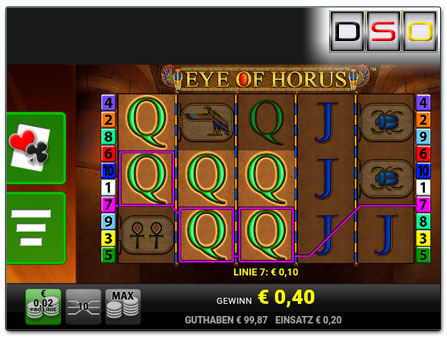 Eye of Horus im LVbet Mobil-Casino