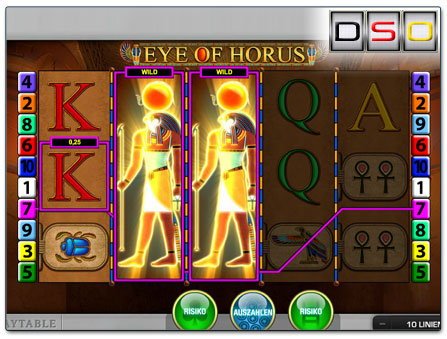 Eye of Horus im SunnyPlayer Casino