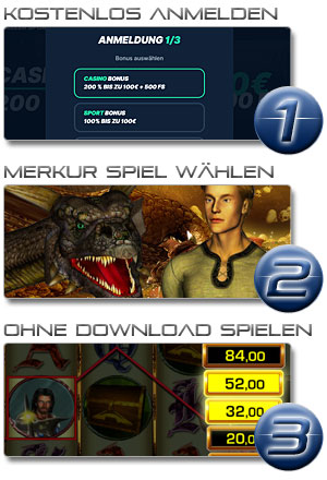 Merkur online spielen - so einfach geht's