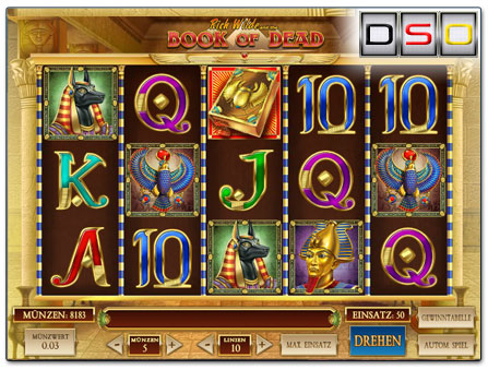 Book of Dead im SunnyPlayer Casino