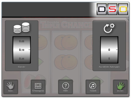Double Triple Chance mobil Einstellungen