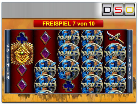 Bally Wulff 40 Thieves Freispielrunde