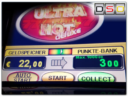 Spielhallen-Punktespeicher